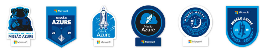 Stickers para notebook   Microsoft Azure 