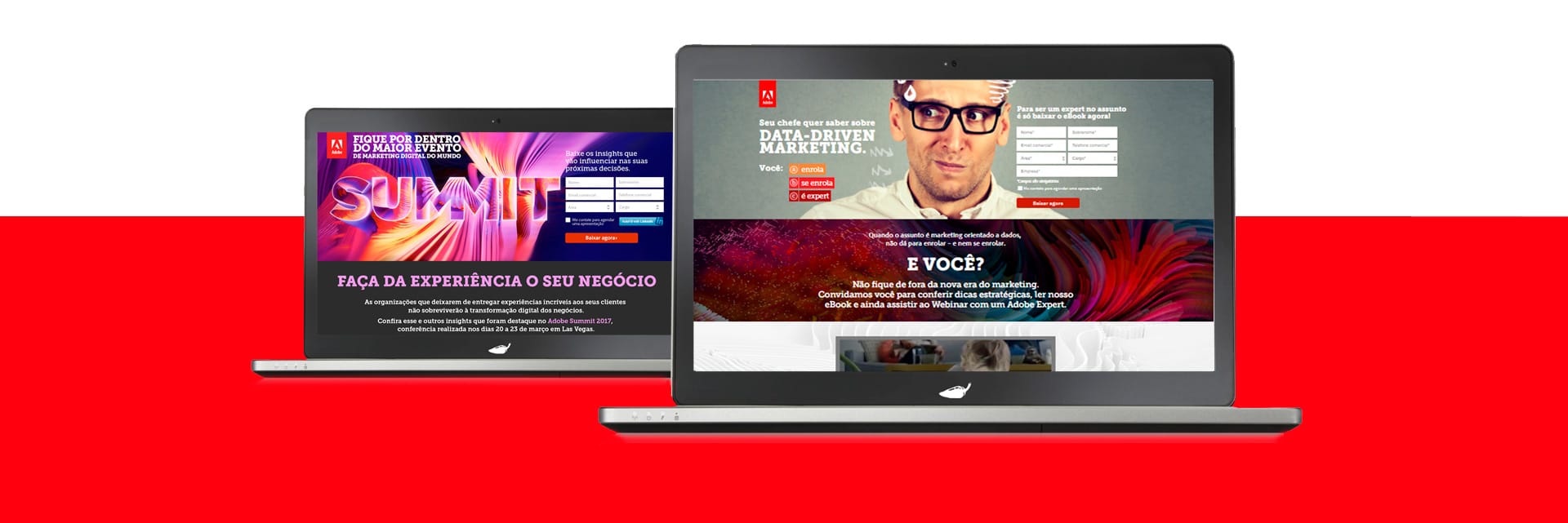 Criação de Landing Page Adobe