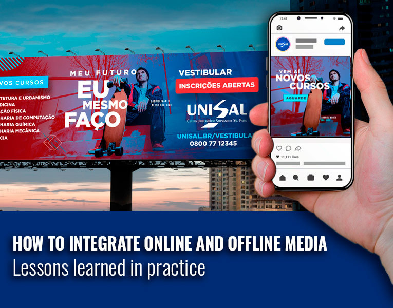 How to integrate online and offline media: lessons learned in practice