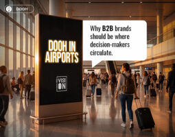 Understand why airport DOOH is a strategic media channel for B2B brands that want to reach decision-makers in premium, high-attention environments.